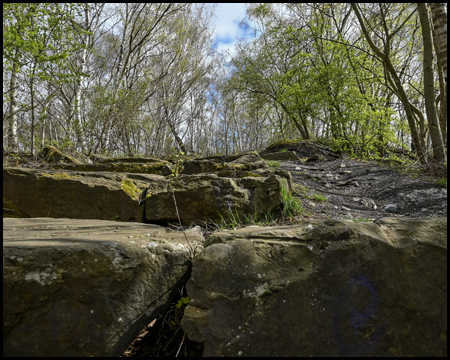 Natursteintreppe