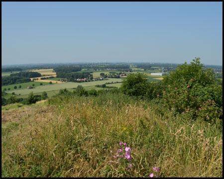 Aussicht in südwestlicher Richtung