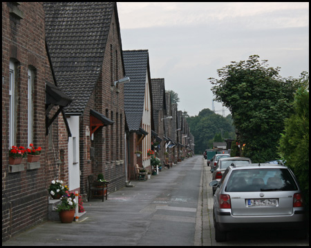 Siedlung entlang der Grundstraße