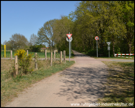 Bahntrassenradweg auf der Hamburg-Venloer Bahn (Wesel-Haltern)