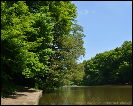 Kleine Promenade direkt am Ufer