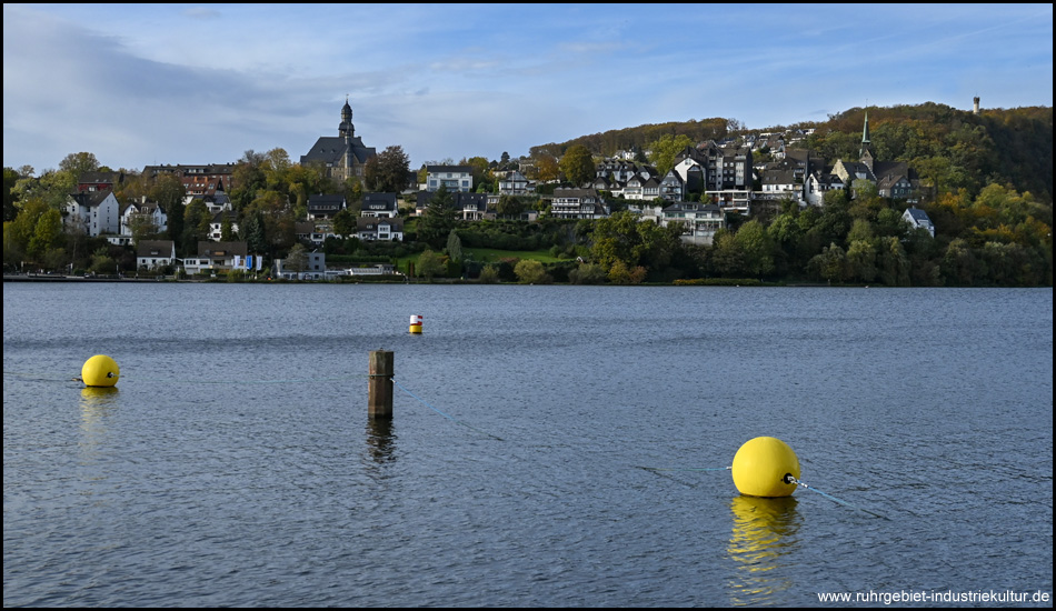 Blick auf Alt-Wetter und den Harkortsee