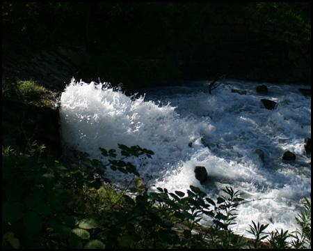 Die Quelle des Übels: Grubenwasser der Zeche Robert Müser