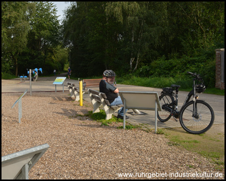 Rastplatz in der Nähe des Ortskerns von Sprockhövel