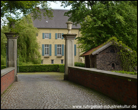 Zugang zur Vorburg von Haus Lüttinghof