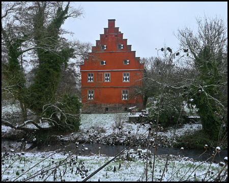 Rittergut Haus Wenge im Schnee