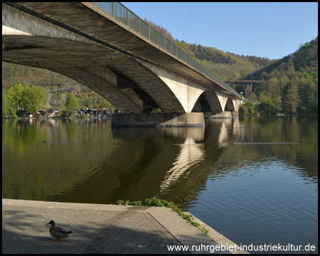 Brücke der Dortmunder Straße zwischen Hagen u. Hohensyburg