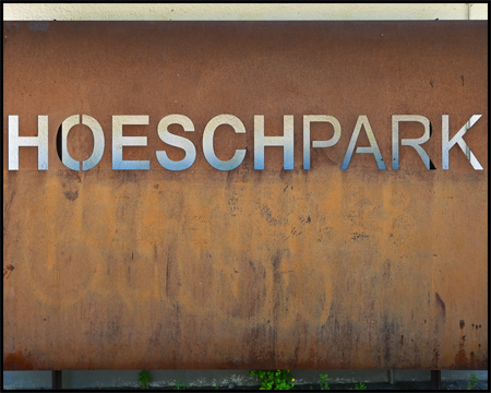 Schild Hoeschpark