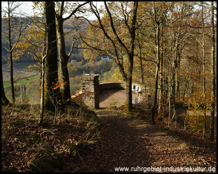 Aussichtspunkt vom Berg aus gesehen