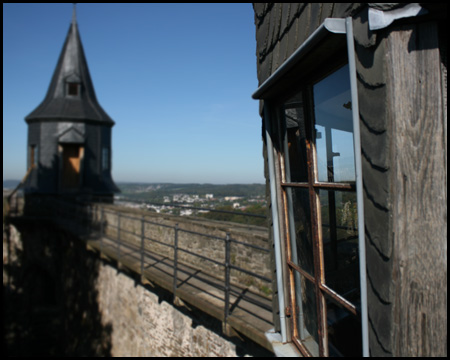 Ecktürmchen am Wehrgang