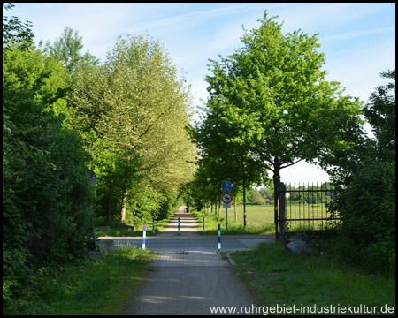 Hugobahntrasse bei Beckhausen