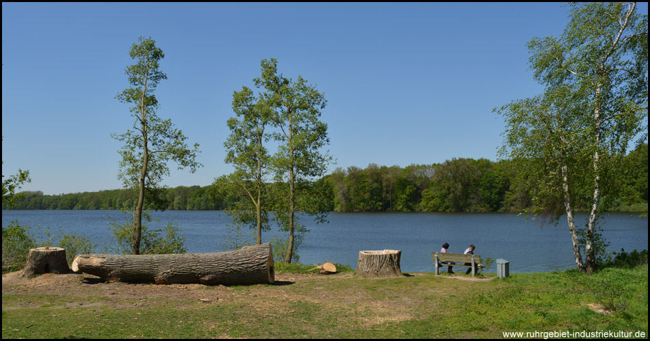 Hullerner See im Ruhrgebiet