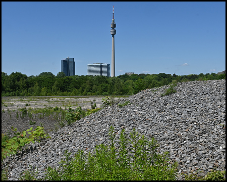 Blick auf die Halde Hympendahl