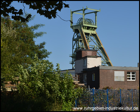 Fördergerüst der Zeche Robert Müser