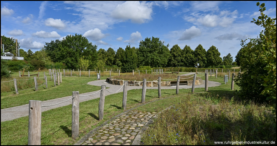 Barfuß- und Erlebnispfad Interkultureller Garten in Hamm