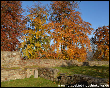 Ringmauer und Grundmauern