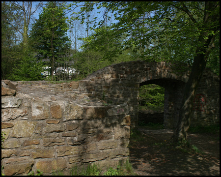 Torbogen von der Vor- zur Hauptburg