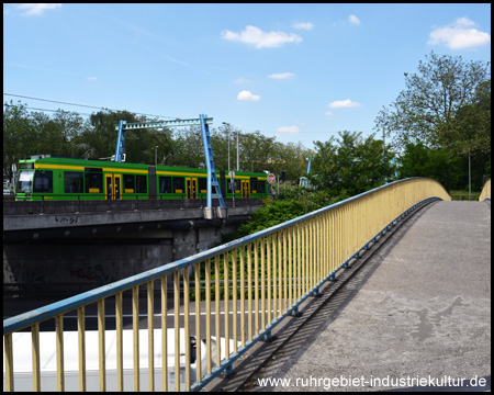 Bahntrassenradweg Jacobibahn in Oberhausen