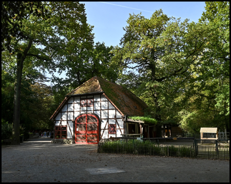 Fachwerkgebäude im Kaisergarten Oberhausen