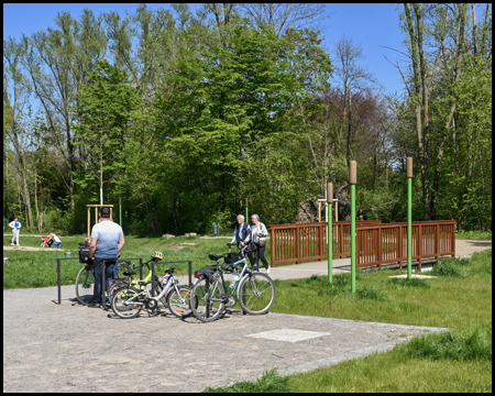 Brücke über einen Bach