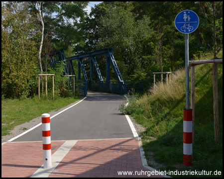 Blick zurück zur Brücke