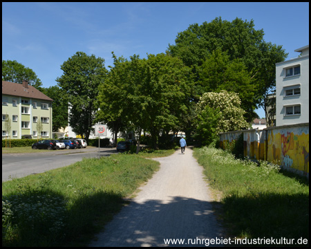 ... und heute damit gute Radverbindung im Westen von Kamen