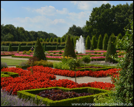 Terrassengarten von Kloster Kamp