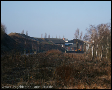 König-Ludwig-Trasse am Rande des Zechengeländes