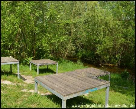 Teil der Aktion "Über Wasser gehen"