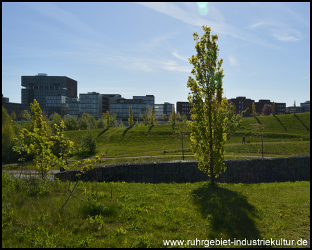 Das ThyssenKrupp-Quartier liegt in Sichtnähe