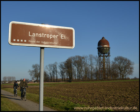 Wasserturm Lanstroper Ei in Dortmund-Grevel