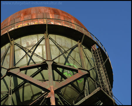 Barkhausen-Behälter des Greveler Wasserturms