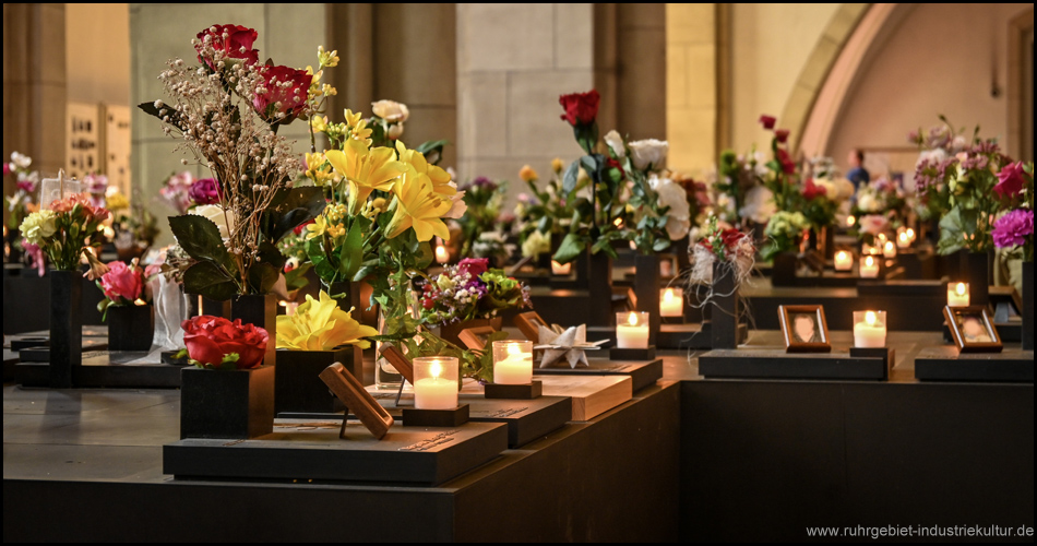 Urnengrabstätten in der Liebfrauenkirche Dortmund