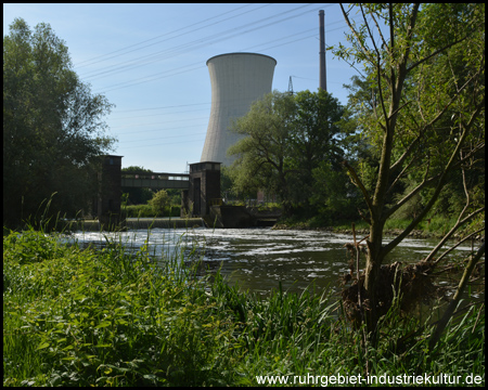 Auslauf des Kühlwassers aus dem Kraftwerk (nicht mehr aktiv)