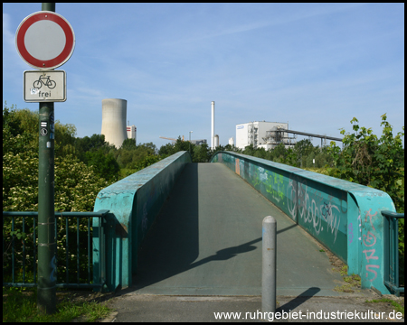 Fußgängerbrücke am Haus Buddenburg