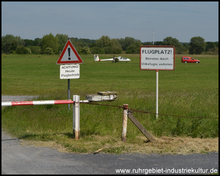 Heute herrscht Flugbetrieb