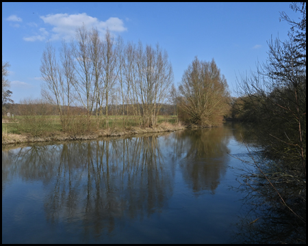 Lippe am Schloss Oberwerries