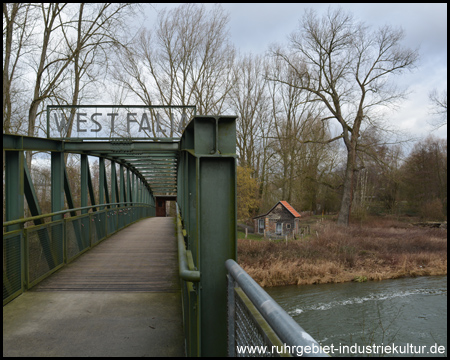 Westfalia-Brücke: wir haben den Ausgangspunkt fast erreicht