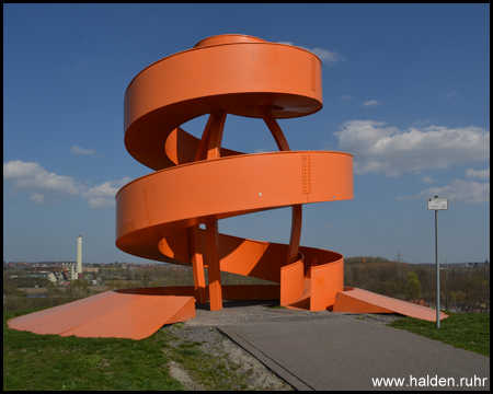 Aussichtsturm Haldenzeichen im Lippepark Hamm