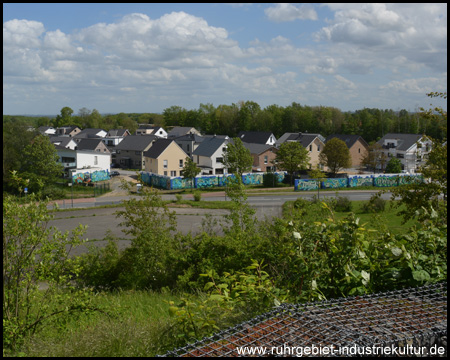 Blick auf den neuen Wohnpark Hiltrop