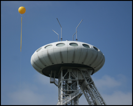 Ehemaliger Zechenturm, jetzt Großraumbüro mit Panoramablick