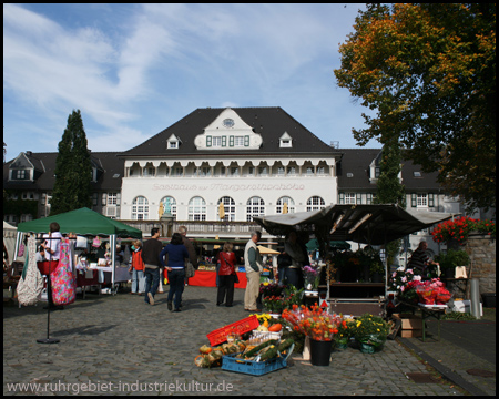 Markttag auf dem Marktplatz