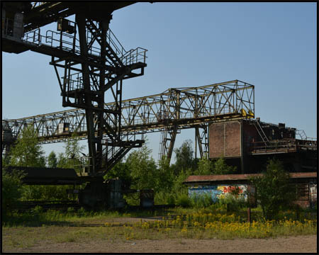 Masselgießanlage im Landschaftspark Nord