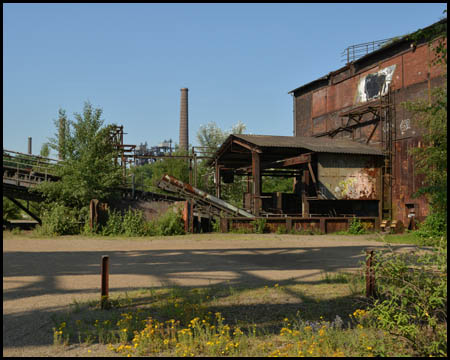 Masselgießanlage im Landschaftspark Nord