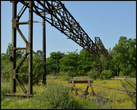 Masselgießanlage im Landschaftspark Nord