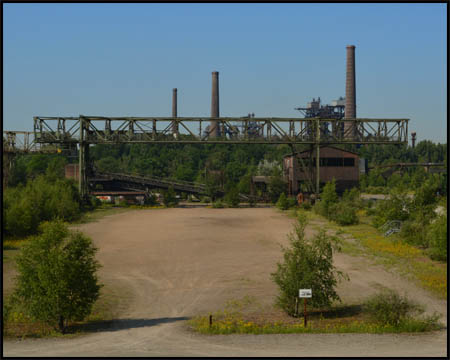 Masselgießanlage im Landschaftspark Nord