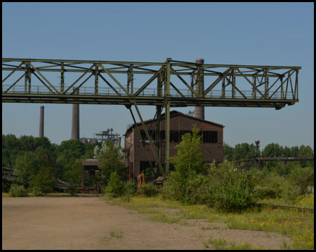 Masselgießanlage im Landschaftspark Nord