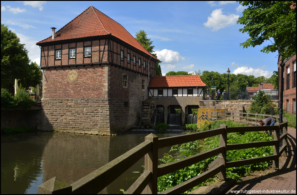 Wassermühle in Lüdinghausen – nur ein paar Fußschritte von der Burg entfernt