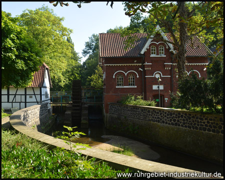 Wassermühle am Rotbach – direkt hinter dem Museumsgebäude