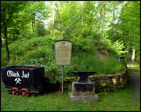 Halde der Zeche Hermann, Ehrenstein "Verlorener Posten"